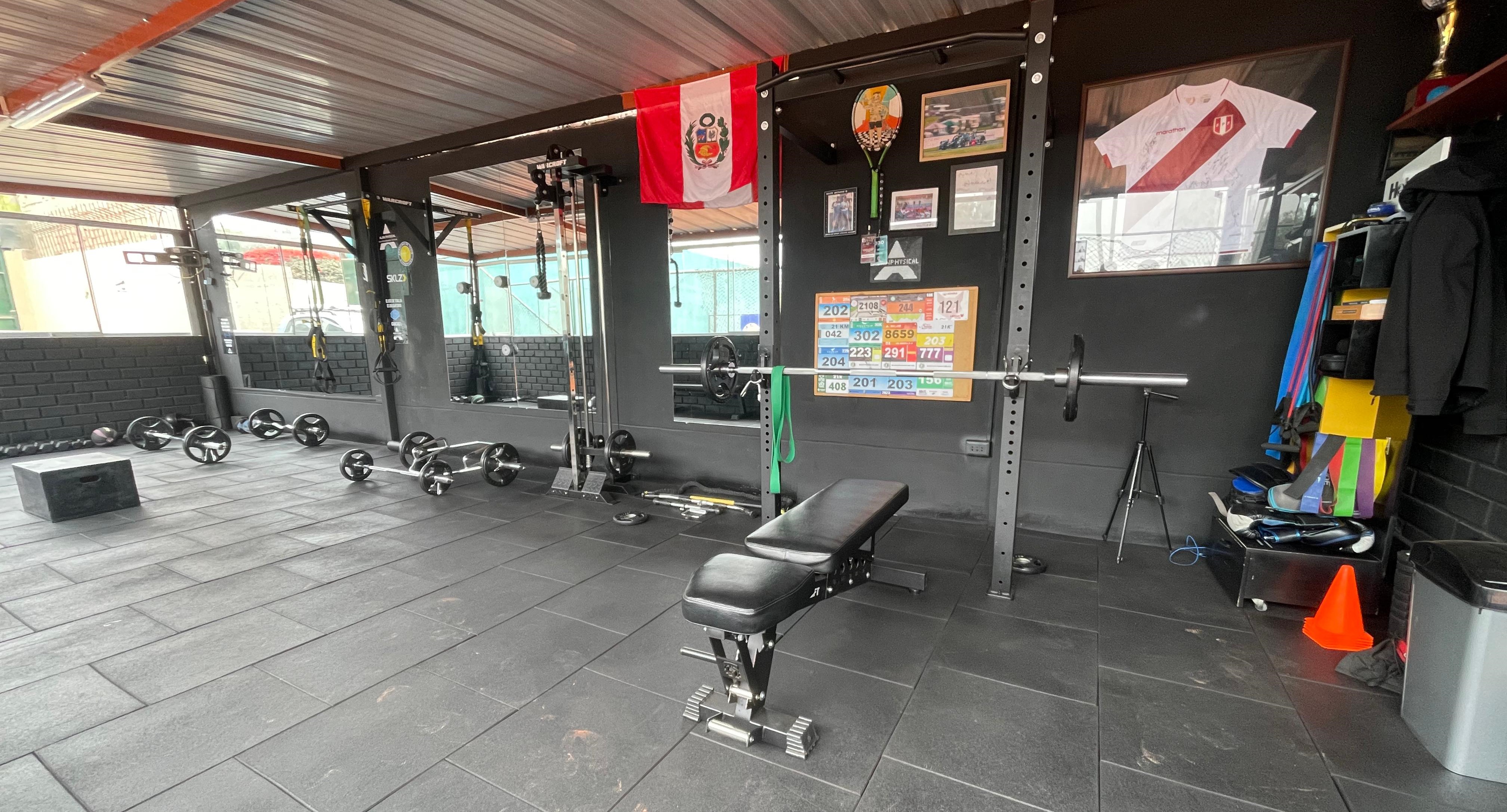 Banner principal del gimnasio